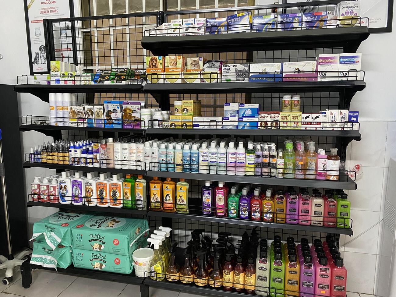 The pharmacy shelf: parasite prevention and medicines